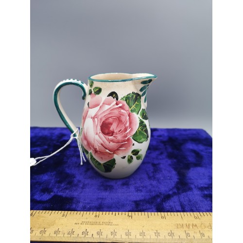 40 - Wemyss ware Rose pattern jug.