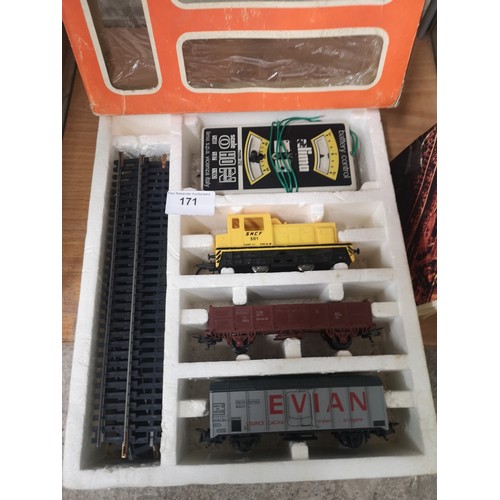 171 - Boxed Lima train set.