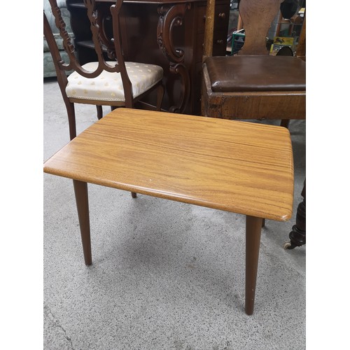 215 - Retro teak contemporary table.