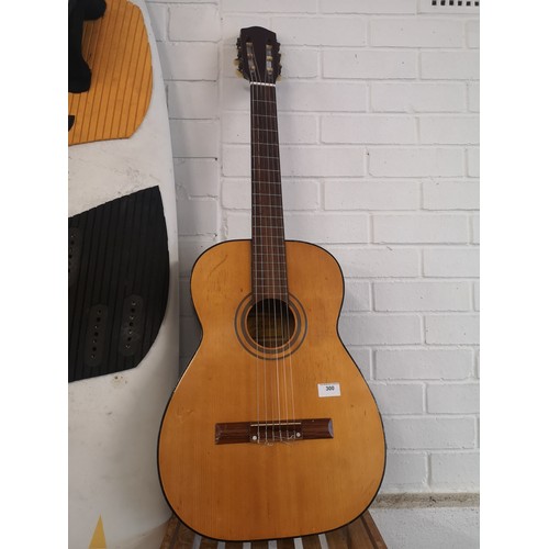 300 - Auina acoustic guitar.