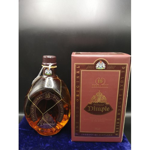 237 - The original 15 year old dimple from the oldest distiller of old scotch whisky 75cl full, sealed and... 