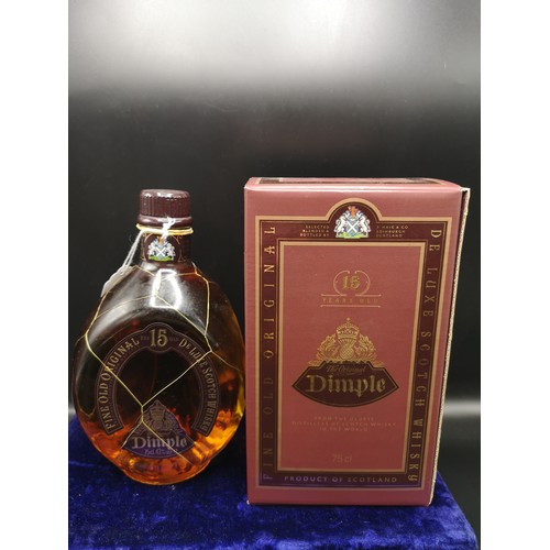 237 - The original 15 year old dimple from the oldest distiller of old scotch whisky 75cl full, sealed and... 