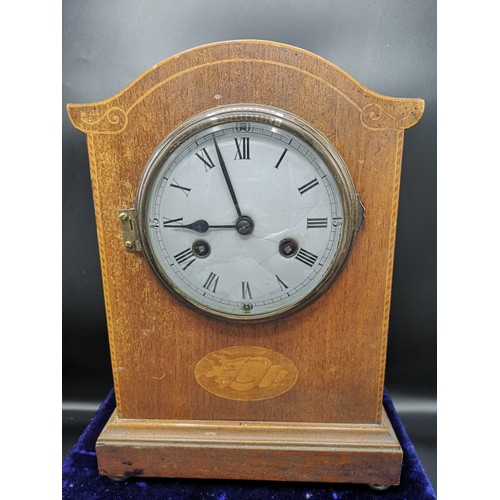 280 - Edwardian Antique Clocks with Pendulum.