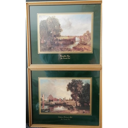 469 - Set of 4 English landscape prints.