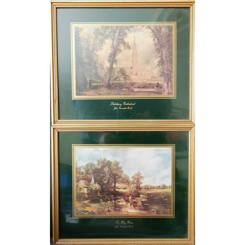 469 - Set of 4 English landscape prints.