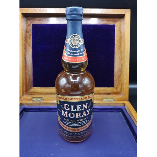 229 - Glen moray spreyside malt whisky full and sealed.