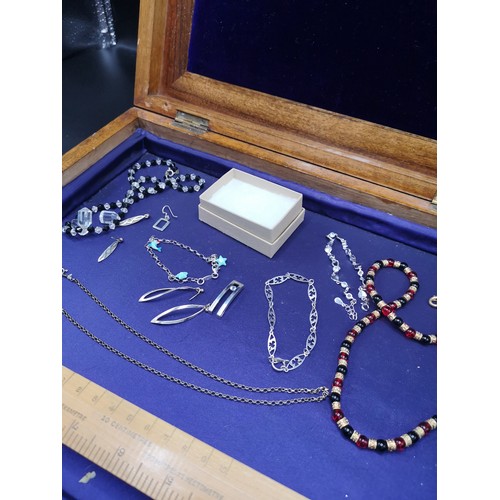 59a - Lot of Silver jewellery etc.