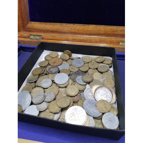 65a - Collection of coins to include silver coins etc.