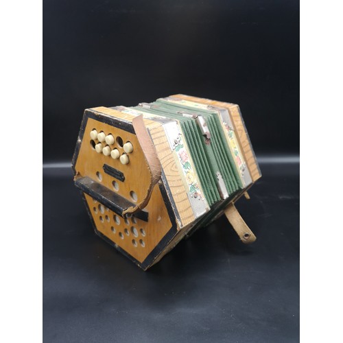 172 - Germany antique squeeze box.