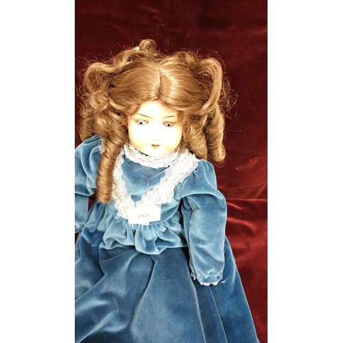 268 - Victorian Armand Marseille Doll With Later Clothing