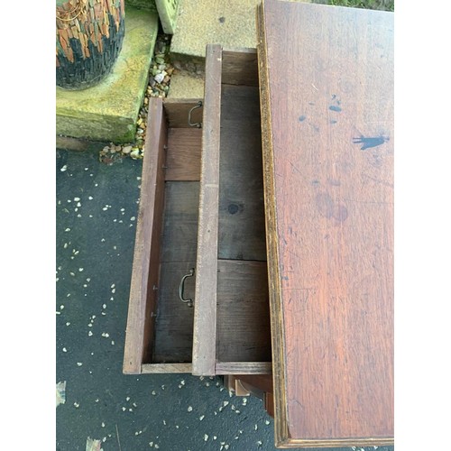 98 - Antique small 4 drawer chest.