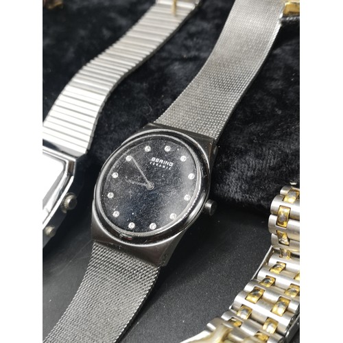 35 - Lot of watches to include accurist etc.