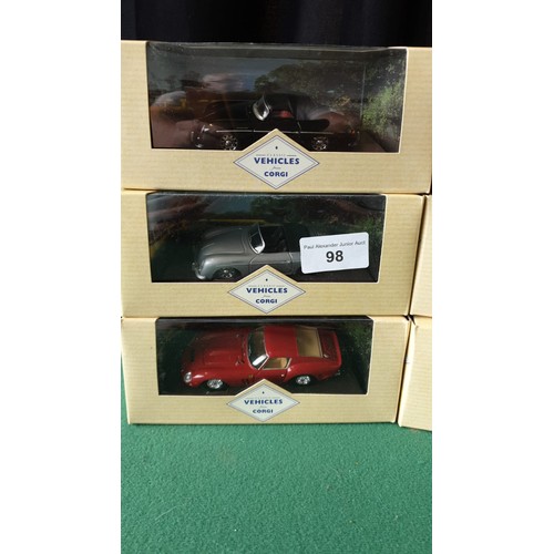 98 - 6 Corgi Classic Models Boxed