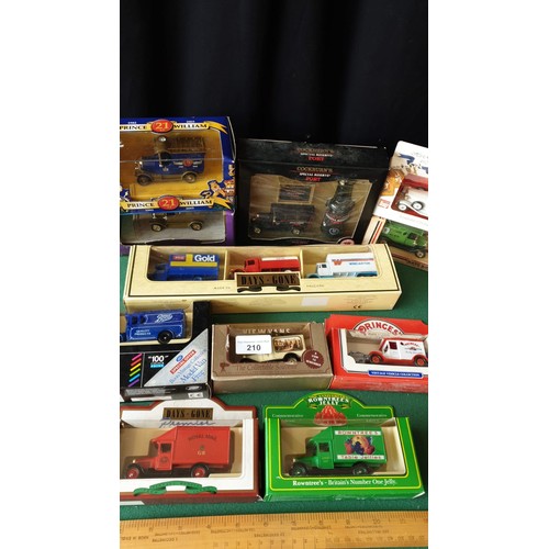 210 - Lot of models to include days done triple car set, cockburn set etc.