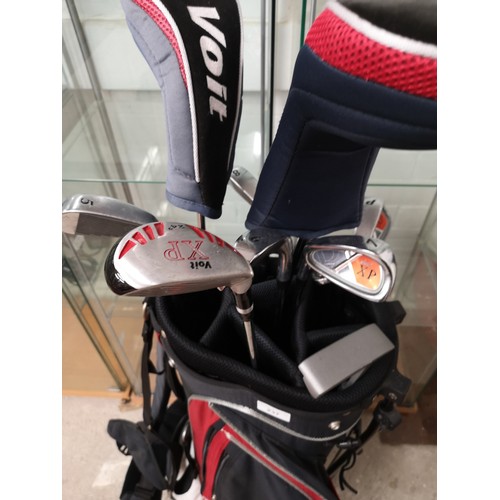 237 - Set of VoIt golf clubs with bag.