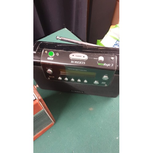 220c - 3 Roberts radios.