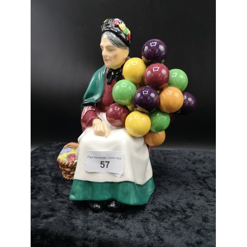 57 - Royal Doulton The Old Balloon Seller HN1315