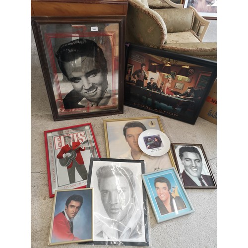 295 - lot of elvis pictures etc .