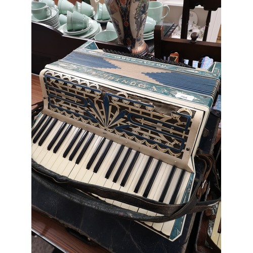 268 - Frontalini accordian in fitted case.