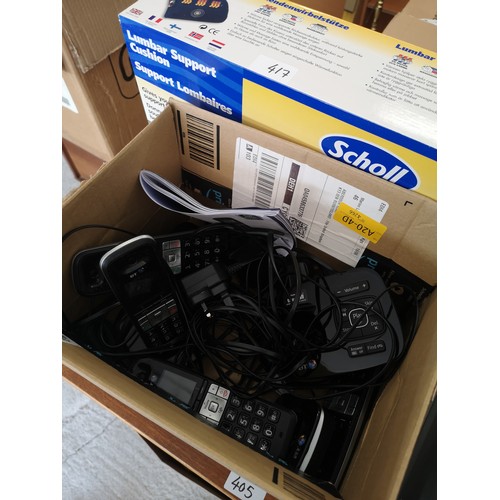 417 - Lot of electrical items .