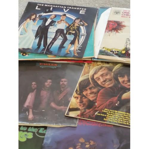 123b - Collection of quality records includes david bowie, van morrison etc.