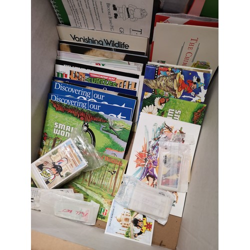 10 - Lot of tea card albums etc .