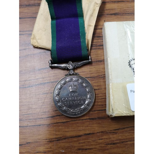 12a - Service campaign medal .