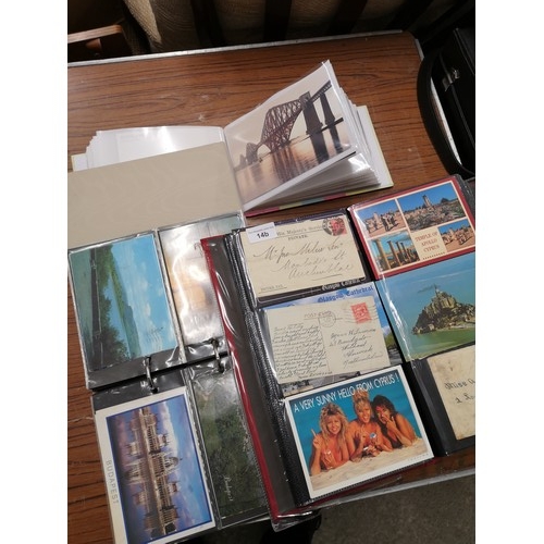 14b - 3 Albums of post cards .