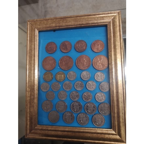 13 - Large collection of coins includes british etc .