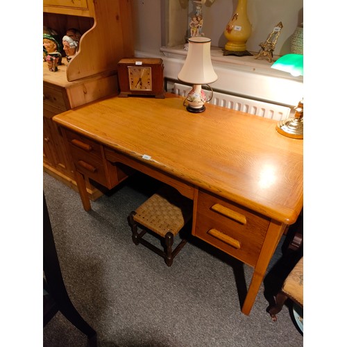 210 - Beautiful Example of a oak school Desk .