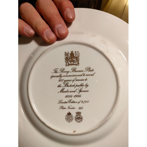 192 - Limited edition the Royal Worcester The Jenny Bazaar plate.