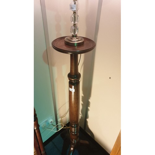 220 - Large Victorian Torchere plant stand .