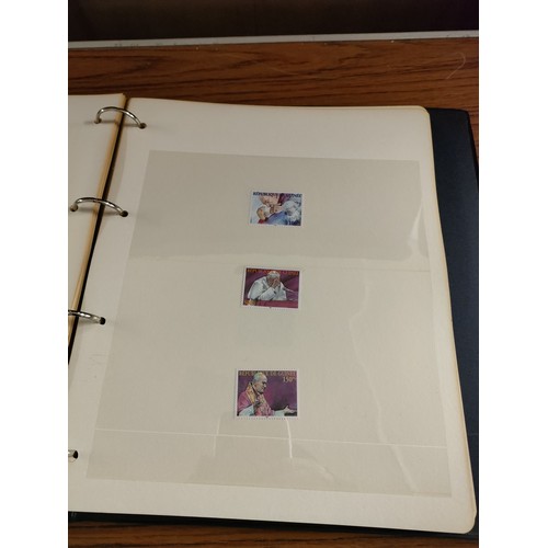 52b - Album of pope John Paul 1st day covers etc .