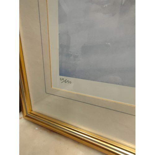 22C - Limited edition print 59/250 titled Brig o Balgownie view from the east signed Ian murray .