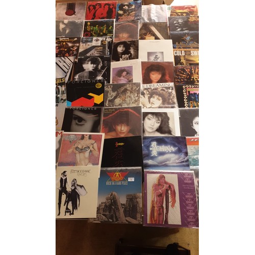 5 - Selection  of records  to include  Kate Bush Fleetwood Mac Aerosmith  Foreigner ect.