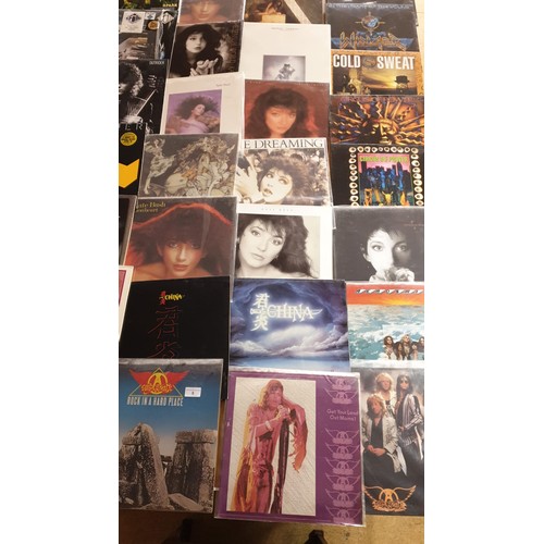 5 - Selection  of records  to include  Kate Bush Fleetwood Mac Aerosmith  Foreigner ect.