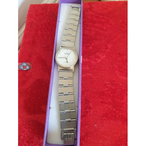 25 - Danish Gents Wrist Watch By Skagen Working