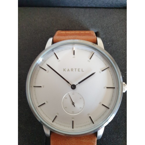 26 - Boxed Kartel Watch Made In Scotland