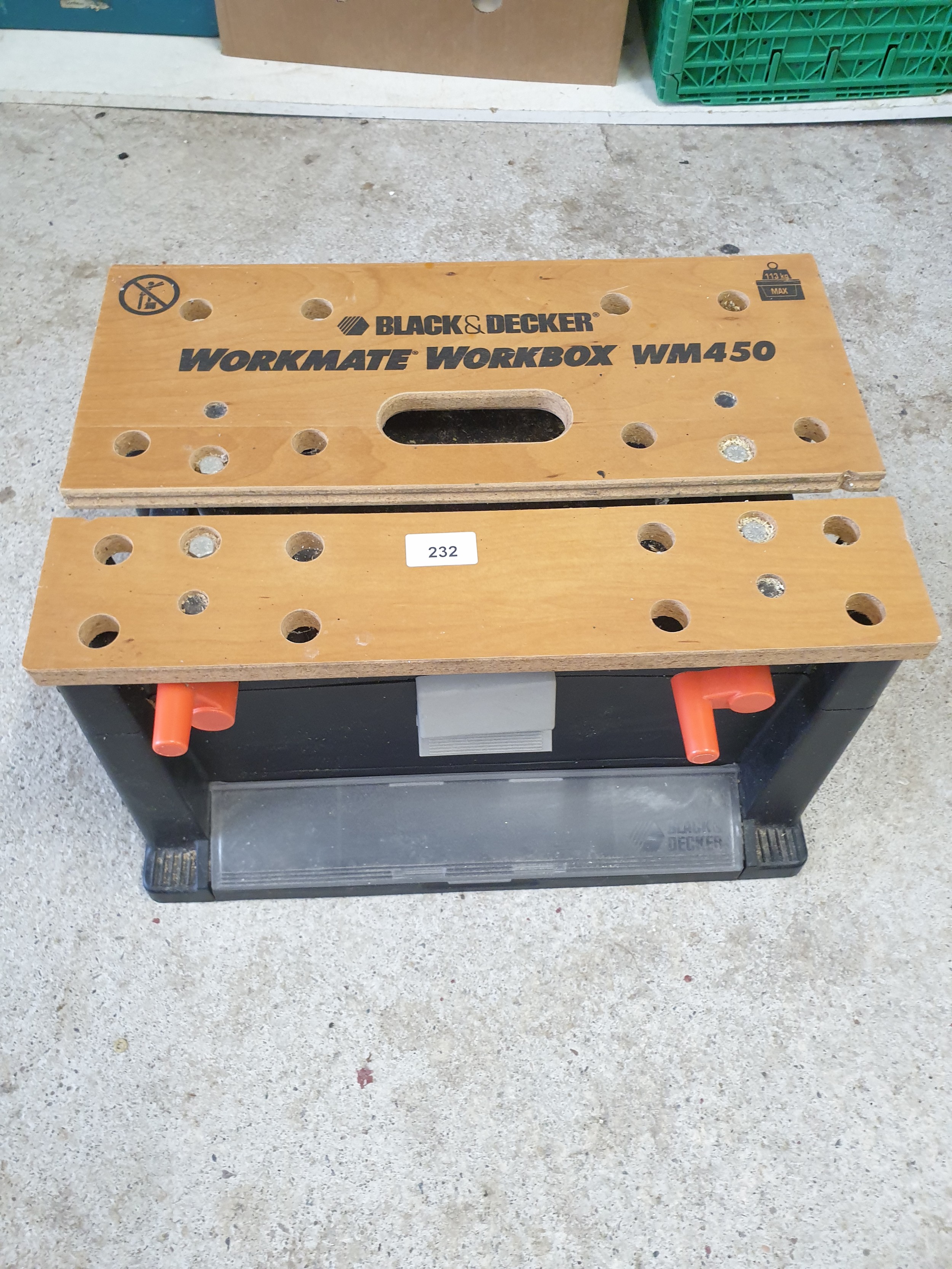 Black And Decker Workbox Workmate 450 Tool Box