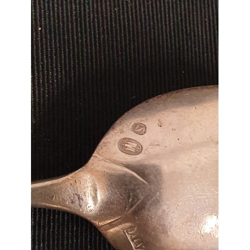 18 - 2 Norwegian Silver Spoons 1 Art Nuveau Style 60g