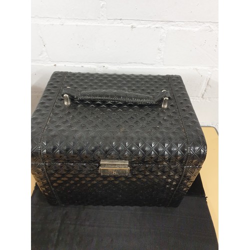 42 - Large Multi Drawer Ladies Jewellery Box Full Of Costume Jewelley