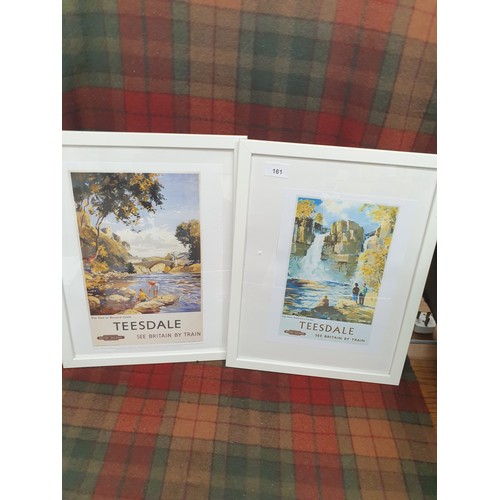 161 - 2 British Railway Prints Teesdale