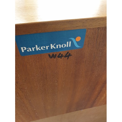 143 - Stunning Little Slimline Parker Knoll 1970s Retro 2 Drawer 2 Door Cabinet.