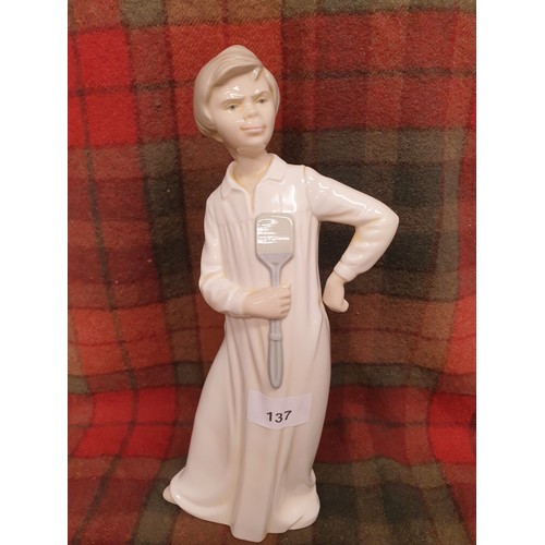 137 - Large Nao Figure Stands 30cms Tall