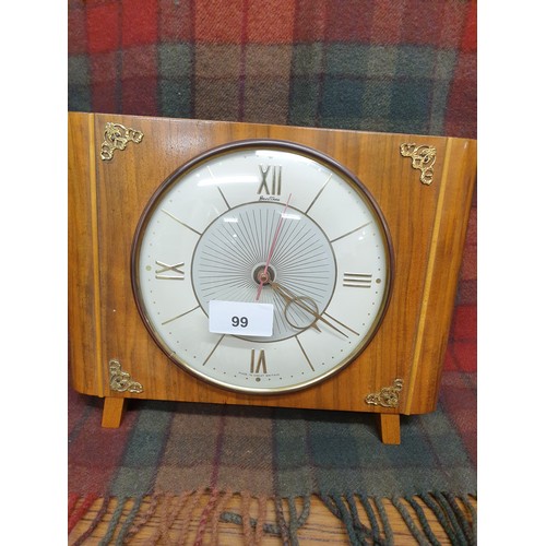 99 - Bentima Art Deco Style Mantel Clock