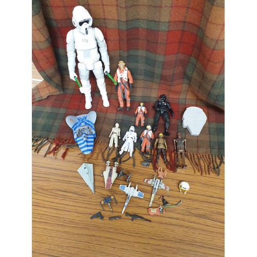 170 - Selection Of Star Wars Figures Ect