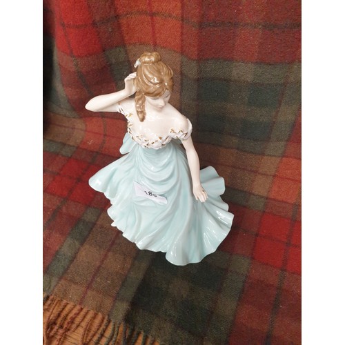 188 - Coalport Figure With This Ring Limited Edition By Compton And Woodhouse