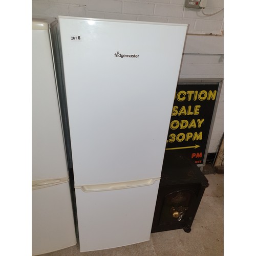 201b - Slimeline Fridgemaster Fridge Freezer