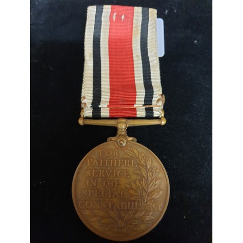 36 - 1942 Long Service Special Constabulary Medal To John Park