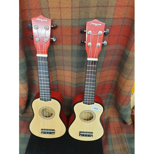 313 - 2 Martin Smith Ukeleles